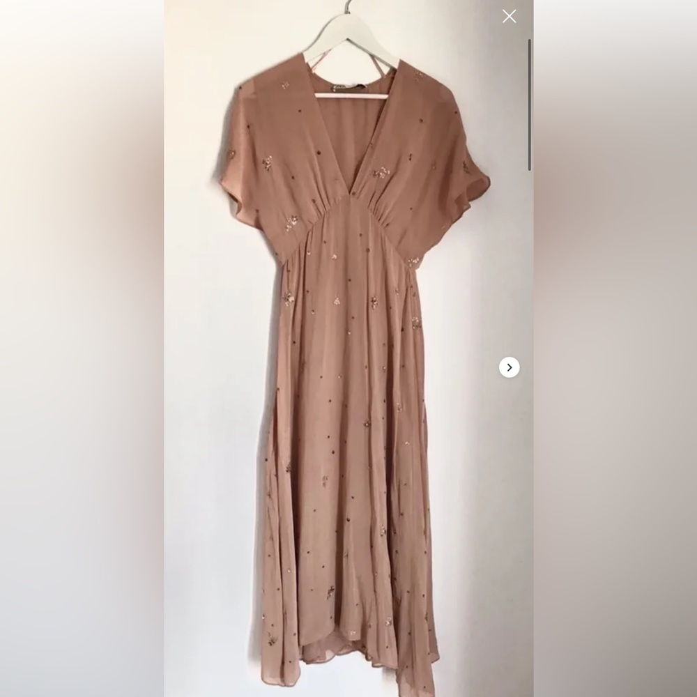 ZARA LIMITED EDITION EMBROIDERED DRESS - Picture 2 of 10